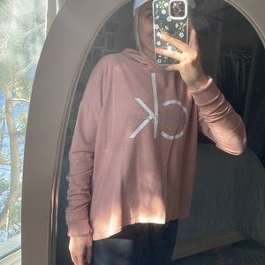 Calvin Klein long sleeve top with hood